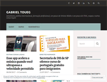 Tablet Screenshot of gabrieltoueg.com